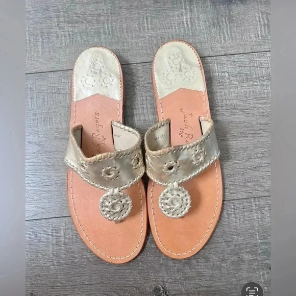 Jack Rogers Jacks Flat Wide Sandal New Size 10M - Picture 5 of 6